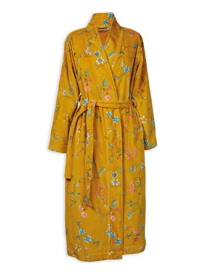 bathrobe les fleurs khaki flowers pip studio 217934 b