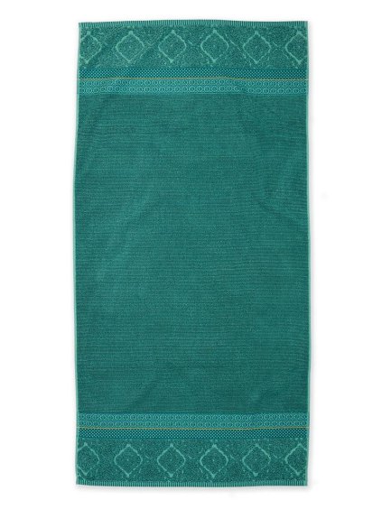 douchelaken soft zellige groen 70x140