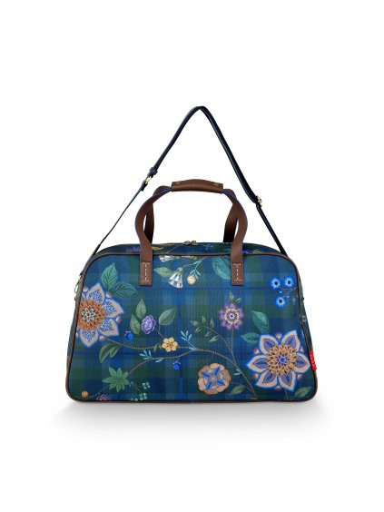7631 taska vikendova stredni tovy flores felices tmave modra 57 x 22 x 37cm