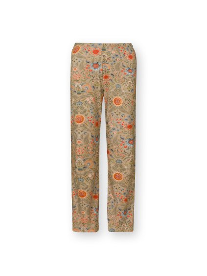 Blake  dlouhé  kalhoty Flore Pequeña písková (Velikost XL)