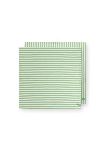 8341 uterka stripes svetle zelena 65x65cm sada 2ks