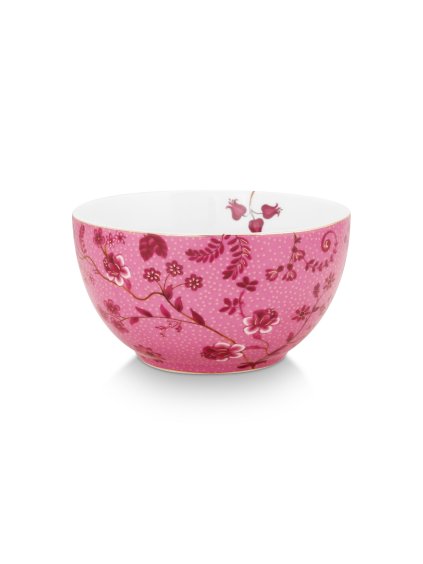 8404 miska jolie flowers ruzova 12cm