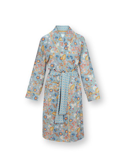 Nisha kimono  Jameela modrá (Barva modrá, Velikost XL)