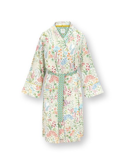 Naomi kimono Querida  bílá (Barva bílá, Velikost XL)