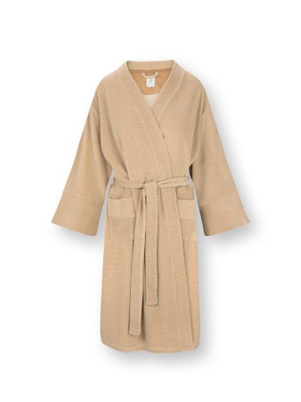 Naomi kimono   Petite Sumo Stripe písková (Barva písková, Velikost XL)