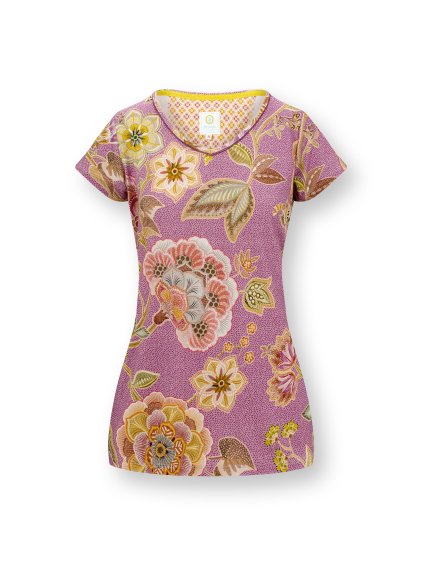Toy top krátký rukáv  Matata lila (Velikost L)
