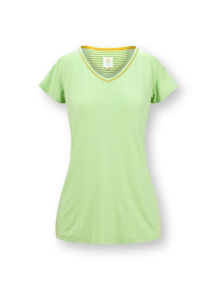 Toy top krátký rukáv  Solid jasná zelená (Velikost L)