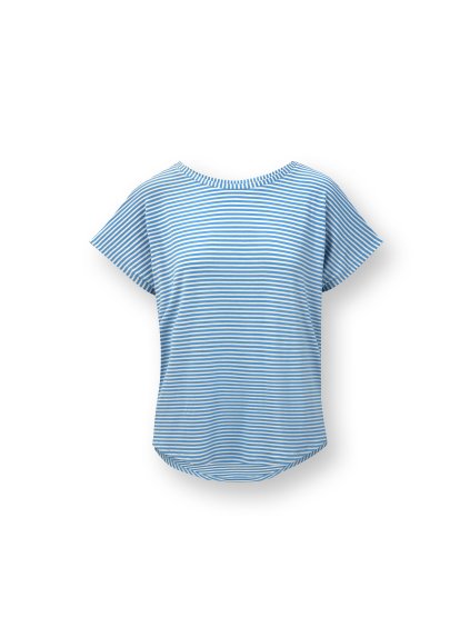 Tatum triko krátký rukáv Little Sumo proužek  jasná modrá (Velikost XL)