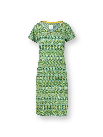 Daniela noční košile krátký rukáv Ashanti zelená (Velikost L)