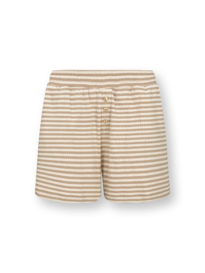 Bobi krátké kalhoty Little Sumo proužek písková (Velikost L)