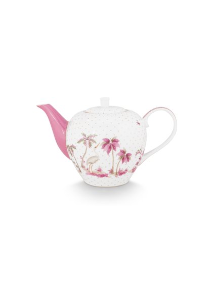 9070 cajova konvice jolie dots gold ruzova 1 6 lt