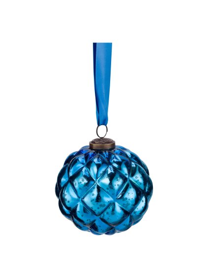 9175 vanocni ozdoba koule tmavomodra 12cm