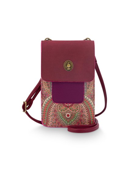 9265 kabelka na telefon jabali cervena 11 x 18 x 1cm