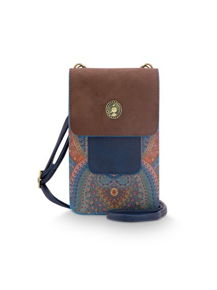 9268 kabelka na telefon jabali modra 11 x 18 x 1cm