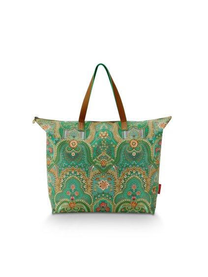 9337 taska nakupni velka tilda jabali zelena 66 x 20 x 44cm