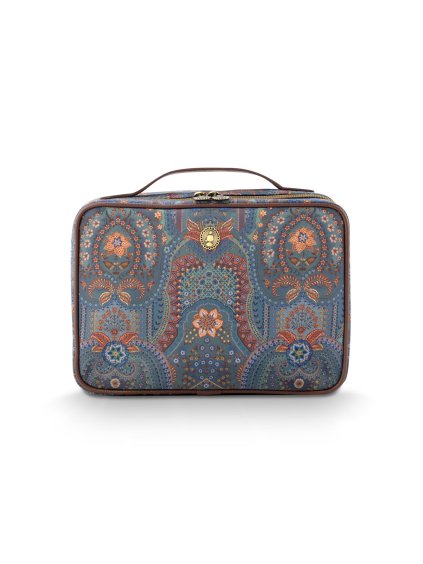 9448 kosmeticky kufrik jabali modra 27 x 10 x 19cm