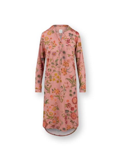 Noční košile Diogo Coco Flower korálová (Barva korálová, Velikost L)