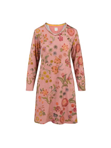 Noční košile Dana Coco Flower korálová (Barva korálová, Velikost L)