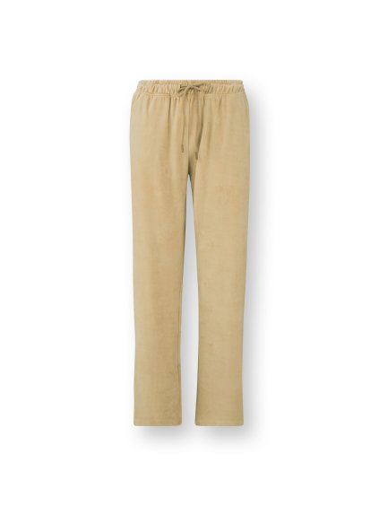 Britta dlouhé kalhoty Velvet písková (Velikost XL)