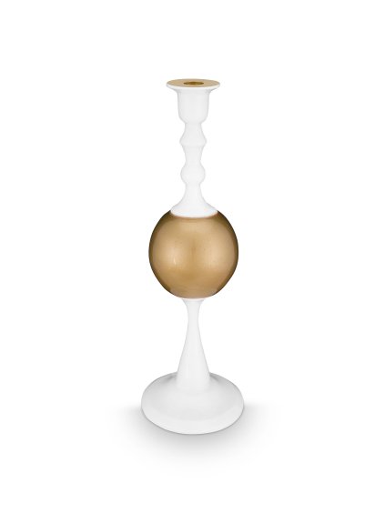 9699 svicen metal bilo zlaty 37cm