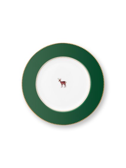 9726 talir melky love birds jelen tmave zelena 17cm