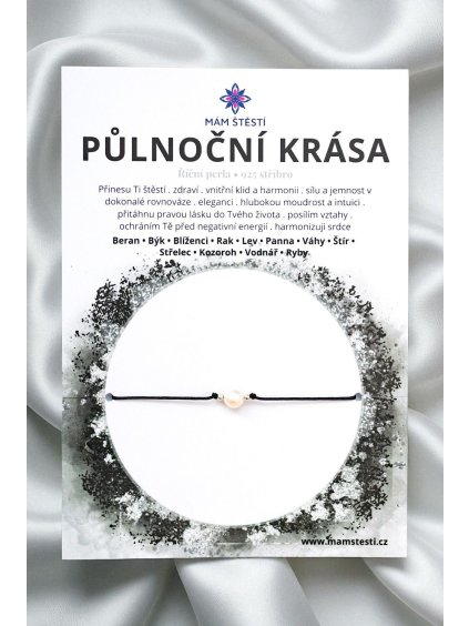 PŮLNOČNÍ-KRÁSA-Mám-štěstí-cz-8594198294980-černá-925-střibro-říční-perla-štěstí-jak-mít-štěstí-znamení-horoskopu-Beran-Blíženci-Rak-Lev-Panna-Štír-Střelec-Kozoroh-Vodnář-Ryby-horoskop-náramky-z-minerálů-polodrahokamy-dárek-nevěsta-svatba-minerální-náramky-podla-znamení-léčivé-kameny-láska-ručně-vyráběné-český-výrobek-energie-zdravý-životní-styl-dárek-pro-učitelku-kamarádku-babičku-maminku-k-narozeninám-výročí-vánoční-dárek-boho-styl-stříbrná-amulet-pro-štěstí-talisman-peníze-zdraví-krása-fashion-módní-náramky-korálky-zvěrokruhy-partnerský-horoskop-horoskopy-andělíček-štěstí