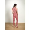 Trinity top bez rukávů Little Sumo proužek růžová