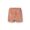 Bob krátké kalhoty Ornamento oranžová