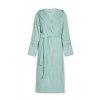 soft zellige blue bathrobe front pf