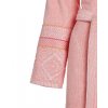 soft zellige pink bathrobe front pf 01