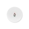 2878 2 miska flower festival scallop deco tmave ruzova 18cm