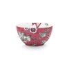 2884 1 miska flower festival tmave ruzova 15cm