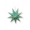 3823 vanocni hvezda papirova zelena 60 cm