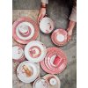 Pip Studio Royal Stripes FW2023 Tableware Dark Pink 01