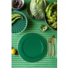 6391 2 talir servirovaci metal tmave zelena 32cm