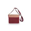 6850 1 kabelka cross body s klopou fenna mala cervena 19 x 6 x 16cm