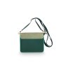 6856 1 kabelka cross body s klopou fenna mala zelena 19 x 6 x 16cm