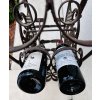 8221 kovovy stojan na vino samostatne stojici na 24 lahvi