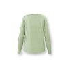 Tina top dlouhý rukáv Thousand Leaves světlá zelená (Velikost L)