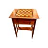 9681 sachovnicovy stolek secesni intarzovany