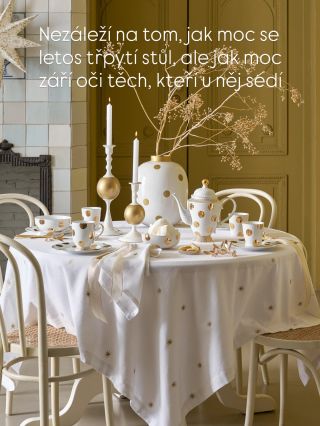Nezáleží na tom, jak moc se letos třpytí stůl, ale na tom, jak moc se u něj usmívají ti, na kterých nám záleží. Každý rok...
