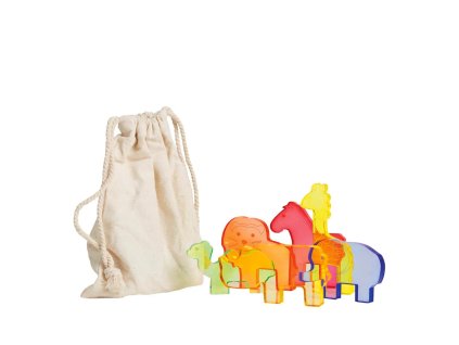 Akrylová zvířata divoká