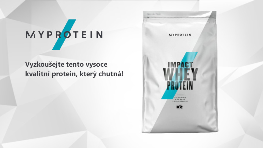 Syrovátkový protein Impact Whey pro tvorbu svalů