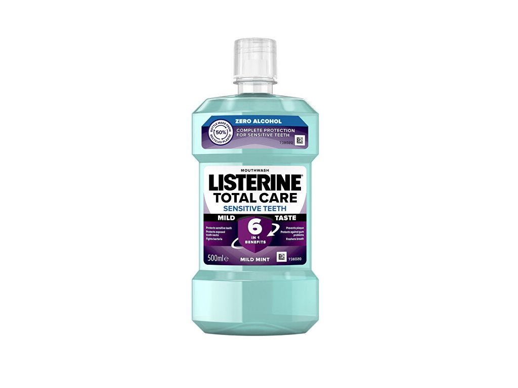 Listerine Ústní voda kompletní péče pro citlivé zuby Total Care Sensitive Teeth