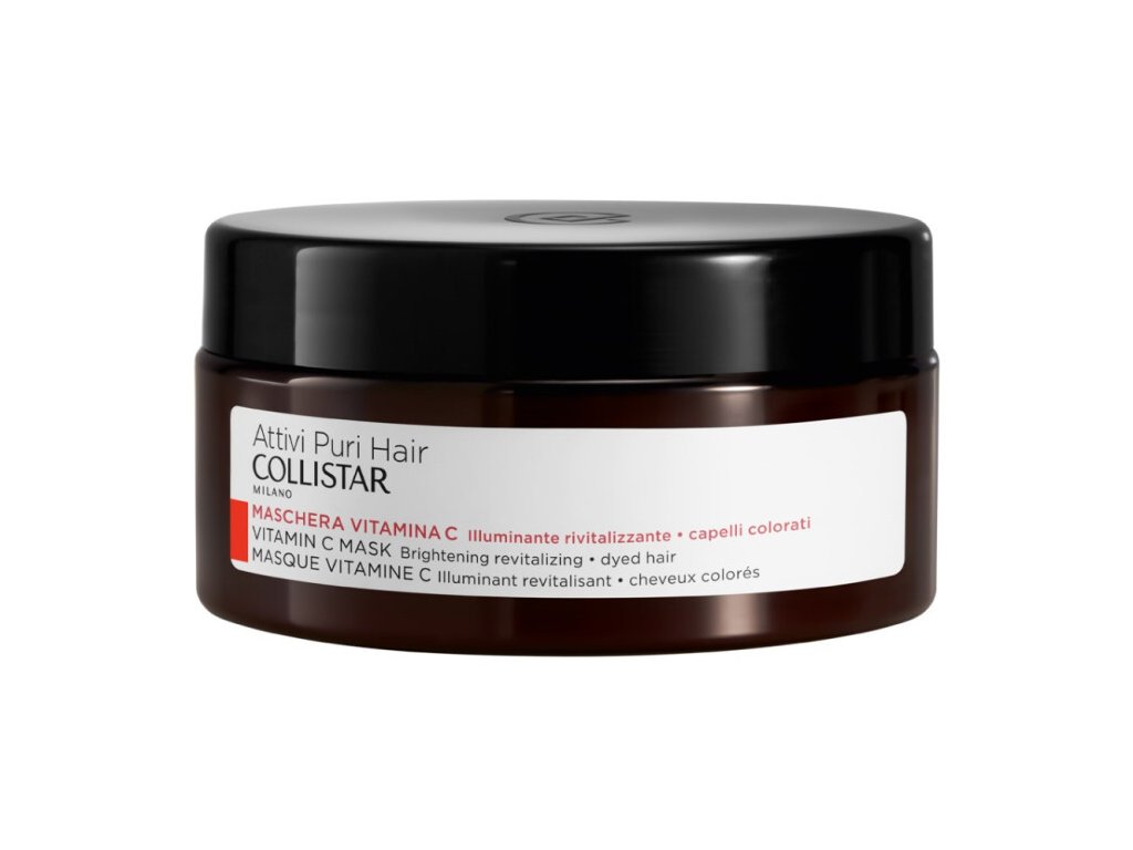 Collistar Rozjasňující maska pro barvené vlasy s vitaminem C (Brightening Revitalizing Mask) 200 ml