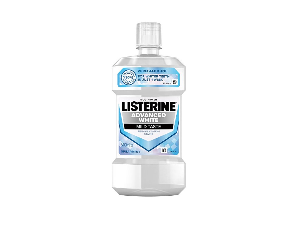 Listerine Ústní voda s bělicím účinkem Advanced White Mild Taste