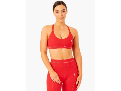 Sportovní podprsenka Reflex Cross Over Red - Ryderwear