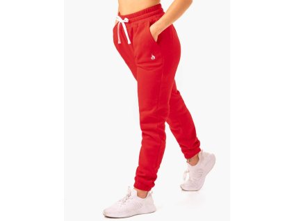 Dámské tepláky Ultimate High Waisted Red - Ryderwear