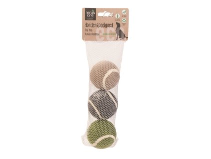 Beeztees Minus One Hracka pro psy tenisovy micek 3ks prumer 6cm 0608202408335296268