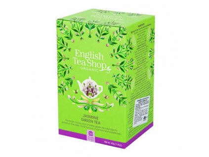 BIO Zelený čaj s jasmínem a květem bezu - English Tea Shop